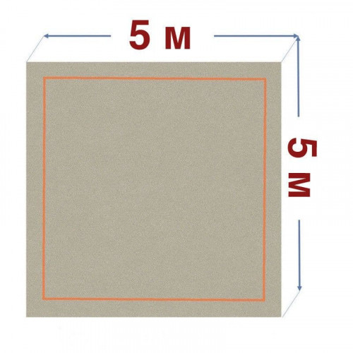 Ковер гимнастический (для домашних занятий) 5x5м